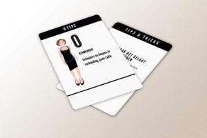 Luxe Mini Figuurkaartje O Type